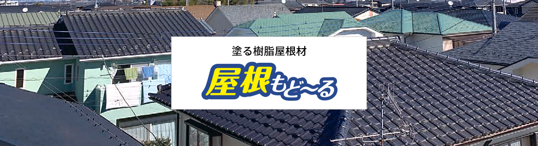 屋根もど~る
